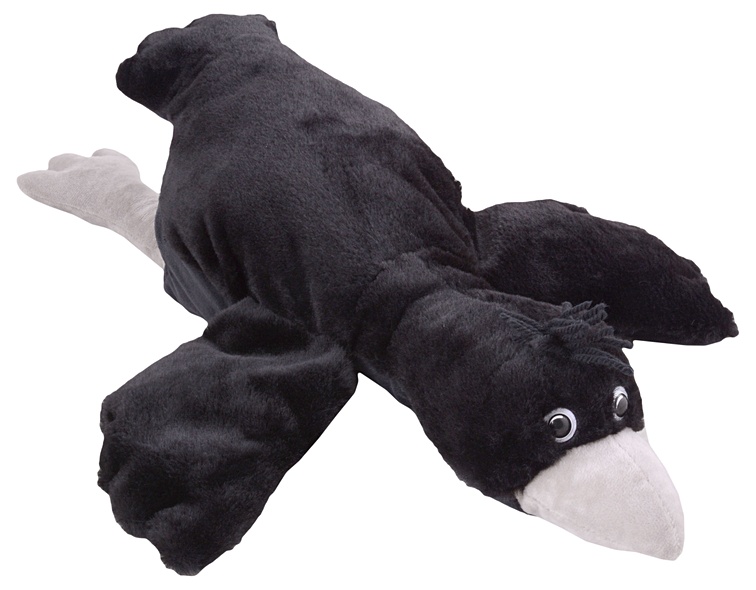 Мягкая игрушка Ворон-обнимашка (45 см) - фото 1