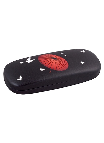 Футляр для очков Аниме Японский зонтик и бабочки (16х6х4) (ПВХ бокс) - фото 1