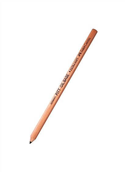 Мелки-карандаши PITT® MONOCHROME, экстра Soft, черный, в картонной коробке, 6 шт. - фото 1