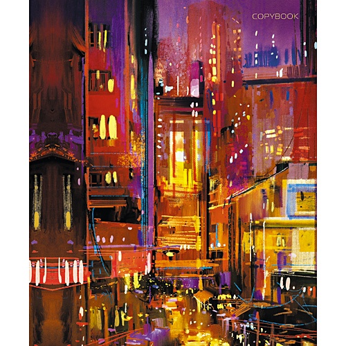 Тетрадь общая со сменными блоками «Краски города», А5, 120 листов - фото 1