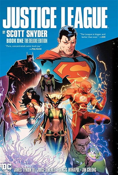 Justice League. Book One. Deluxe Edition - фото 1