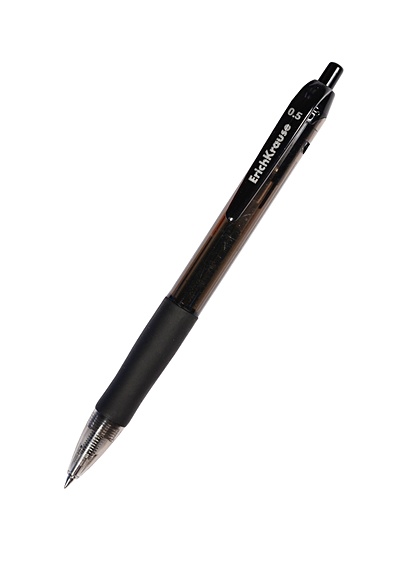Ручка гел.автом. SMART-GEL 0,50 мм черный резин.грип - фото 1