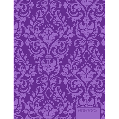 Неоновые узоры. Фиолетовый ТЕТРАДИ А4 (евроспираль) 80Л. Обложка: пантонная печать - фото 1
