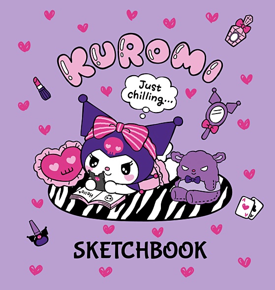 Kuromi. Sketchbook (розовый) - фото 1