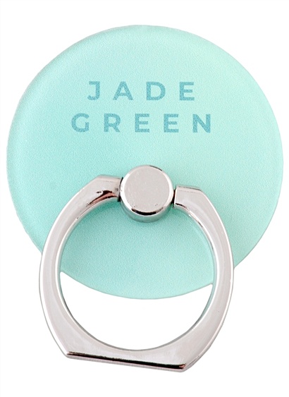 Держатель-кольцо для телефона Jade Green (металл) (коробка) - фото 1