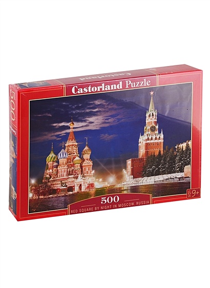 Пазл «Красная площадь, Москва», 500 деталей - фото 1
