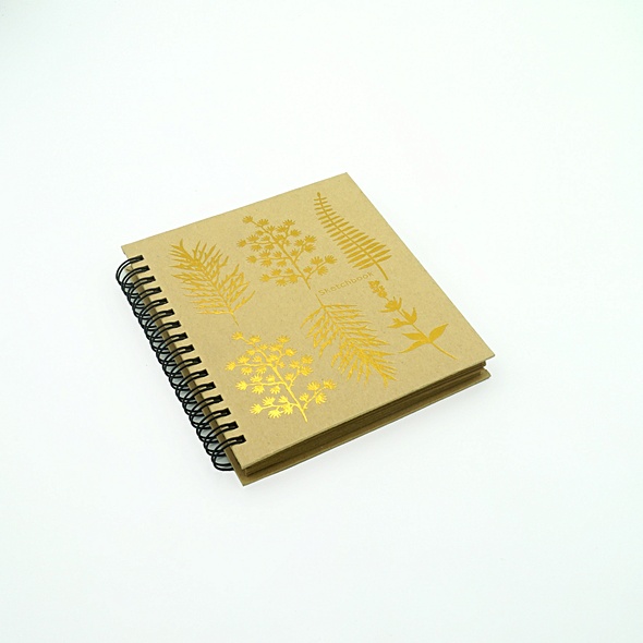 Скетчбук «Золотой гербарий», А6, 80 листов - фото 2