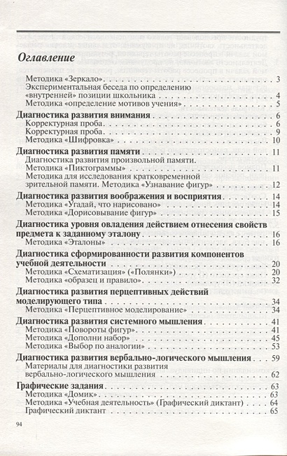 Психологическая карта дошкольника (готовность к школе) Графический ...