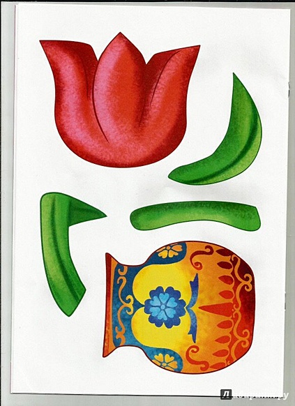 Аппликация А4 ДЛЯ МАЛЫШЕЙ. ДЛЯ ДЕВОЧЕК - фото 5