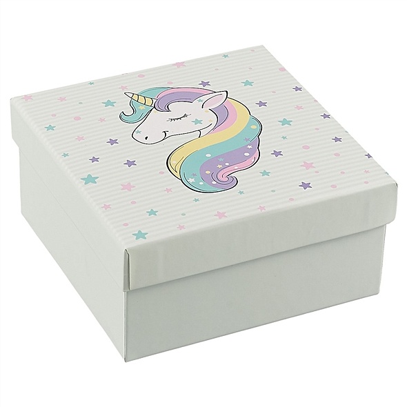 Подарочная коробка «Rainbow unicorn» маленькая - фото 1