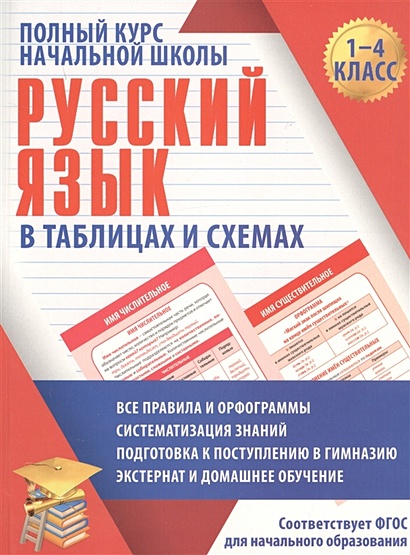 Русский язык в таблицах и схемах для учащихся начальных классов - фото 1