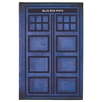 Космический блокнот для путешественников во времени Blue Box Note, 96 листов - фото 1