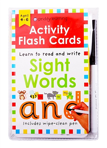 Activity Flash Cards Sight Words - фото 1