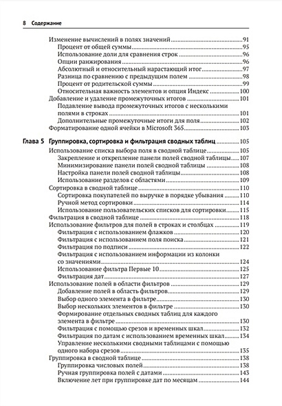 сводные таблицы в microsoft excel 2021 и microsoft 365