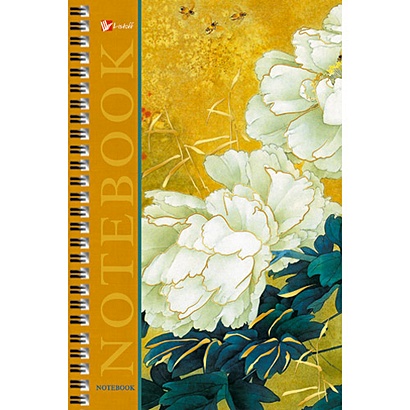 Цветы. Прекрасные хризантемы ТЕТРАДИ С ТВЕРДОЙ ОБЛОЖКОЙ (7БЦ) НА ЕВРОСПИРАЛИ - фото 1