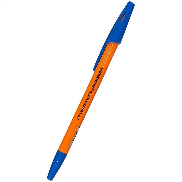 Шариковая ручка «R-301 Orange Stick», синяя, Erich Krause - фото 1