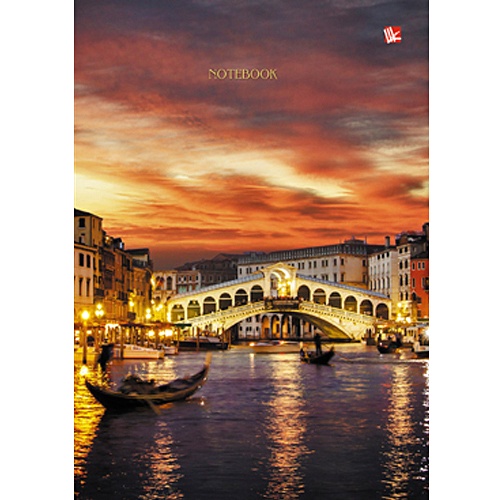 Вечерняя Венеция ТЕТРАДИ НА КОЛЬЦАХ СО СМЕННЫМИ БЛОКАМИ - фото 1