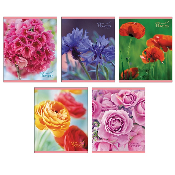 Блокнот «Цветочное настроение», А5, 48 листов - фото 1