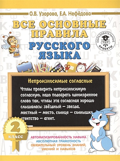 Все основные правила русского языка. 2 класс - фото 1