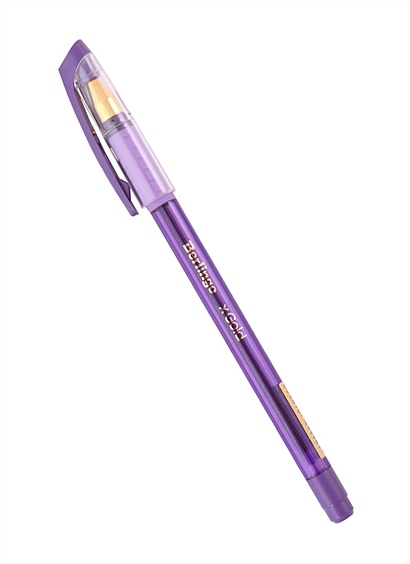 Ручка шариковая синяя "xGold", 0.5мм, Berlingo - фото 1