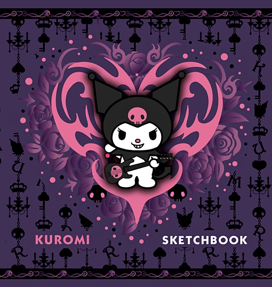 Kuromi. Sketchbook (темный) - фото 1