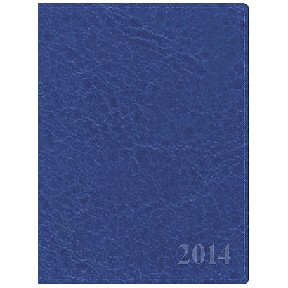 Серо-голубой (61417603) (датированный А6) ЕЖЕДНЕВНИКИ ИСКУССТВ.КОЖА (CLASSIC) - фото 1