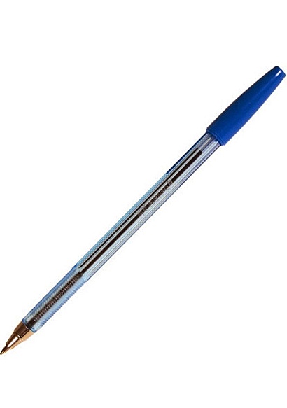 Ручка шарик. BEIFA с металл. наконечником 0,5 мм синяя - фото 1