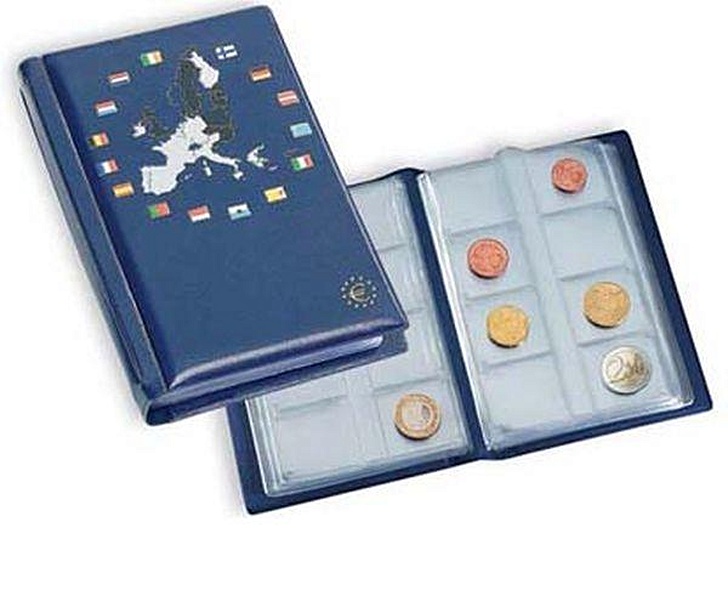 Альбом Numis pocket Euro с листами Pocket Euro. Leuchtturm/Лехтурм в асс. - фото 1
