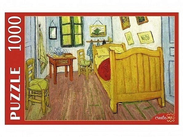 Пазл "Ван Гог. Спальня в Арле", 1000 элементов - фото 1