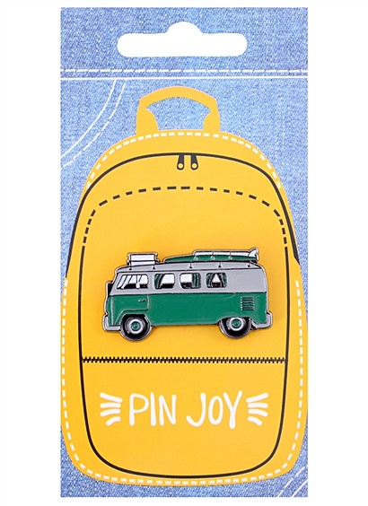 Значок Pin Joy Автобус (металл) - фото 1