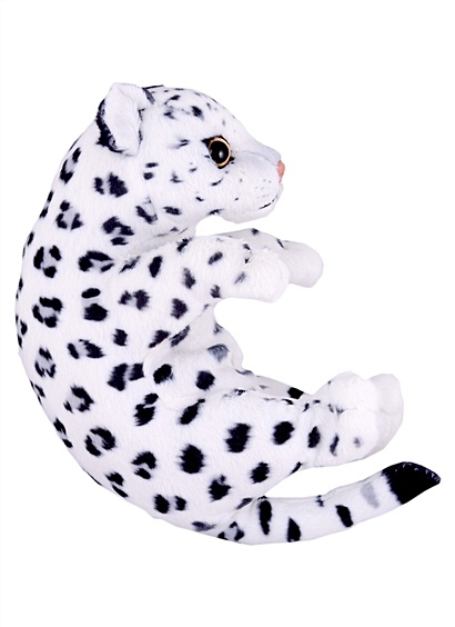 Мягкая игрушка Котик пятнистый белый, 20см - фото 1
