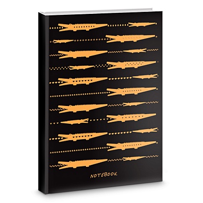 Книга для записей «Оранжевые крокодилы», А5, 80 листов - фото 1