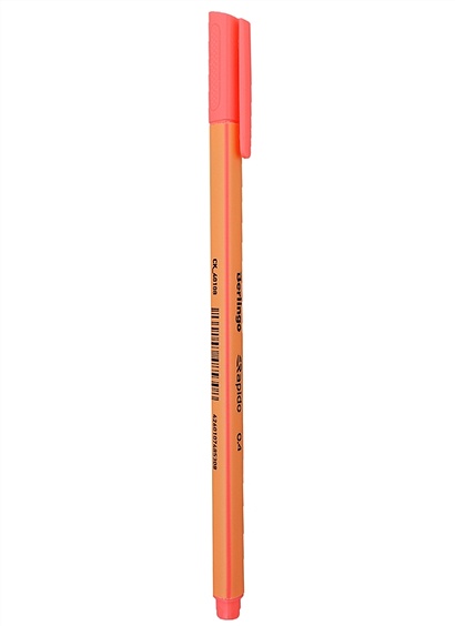 Ручка капиллярная розовая "Rapido" 0,4мм, Berlingo - фото 1