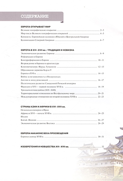 Всеобщая история. История Нового времени. 7 класс. Атлас • Ведюшкин В.А ...