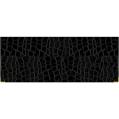 Планинг. Grand croco (черный) (145612) ПЛАНИНГИ - фото 1