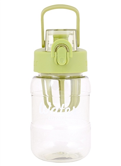 Бутылка Water (пластик) (400мл) - фото 1