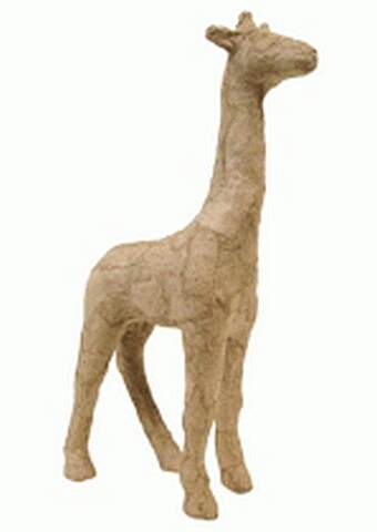 Фигурка из папье-маше объемная Жираф (АР608) (мини) (5х11х8) (Дигл-Дизайн) - фото 1
