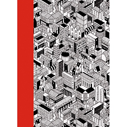 Книга для записей «Графика. Геометрия города», А6, 80 листов - фото 1