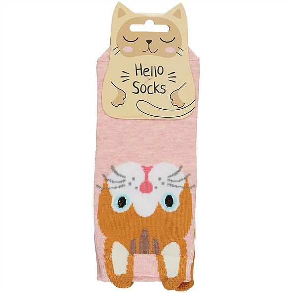 Носки Hello Socks Котики с ушками (36-39) (текстиль) - фото 1