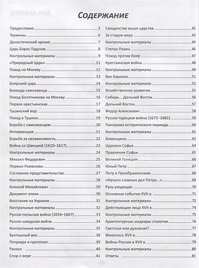 История России. 17 в. От Федора Иоанновича до Петра Великого ...