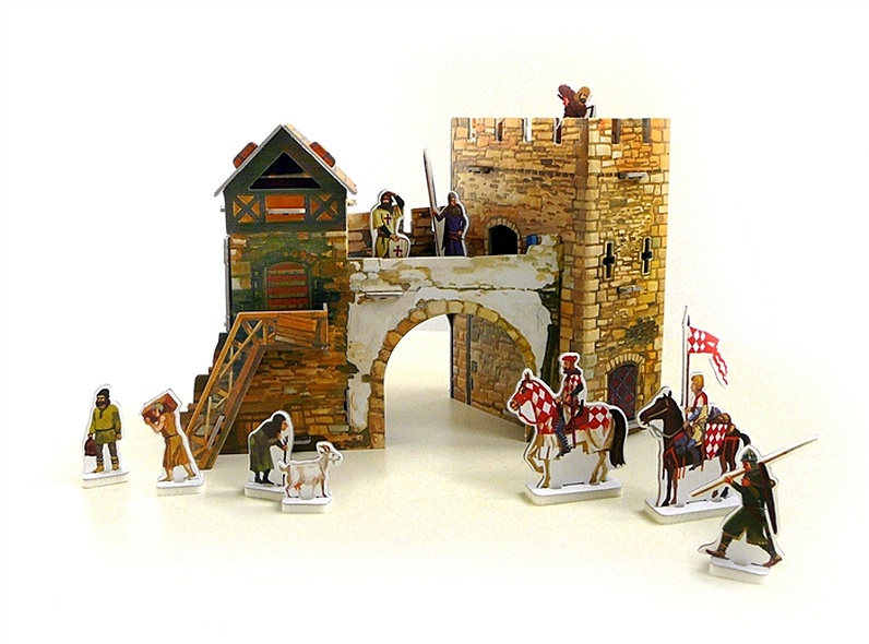 Средневековый город. Старые ворота - фото 1