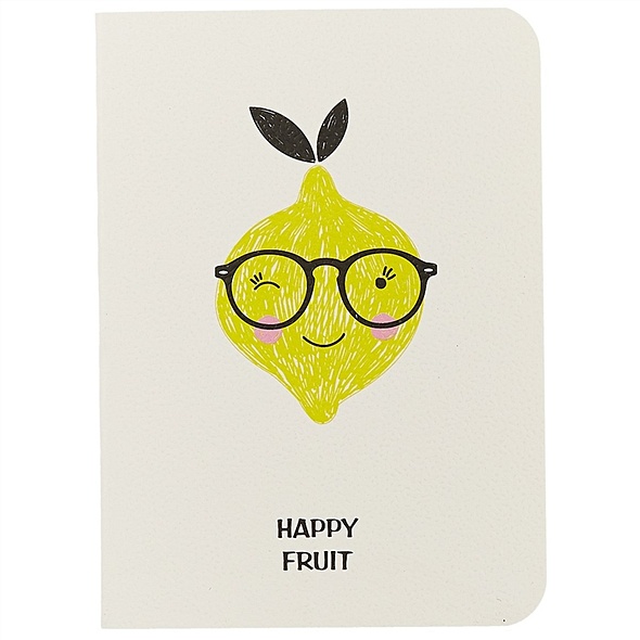 Записная книжка «Happy fruit», 20 листов, А7 - фото 1
