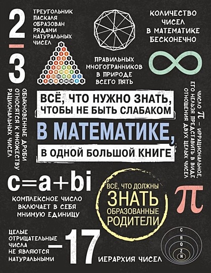 Все что нужно знать, чтобы не быть слабаком в математике в одной большой книге - фото 1