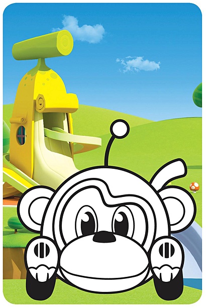 Раскрась героя мультика. ПиТи - фото 3