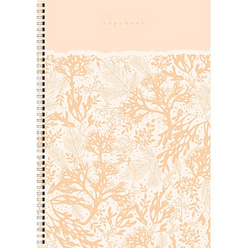Неоновый сад. Оранжевый ТЕТРАДИ А4 (евроспираль) 80Л. Обложка: пантонная печать - фото 1