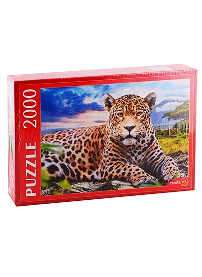 Пазл «Большой леопард», 2000 деталей - фото 1