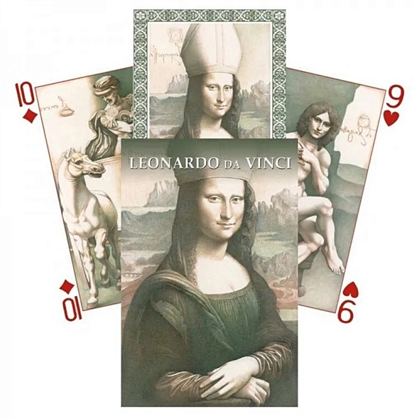 Игральные карты «Леонардо да винчи» (54 карты) - фото 1