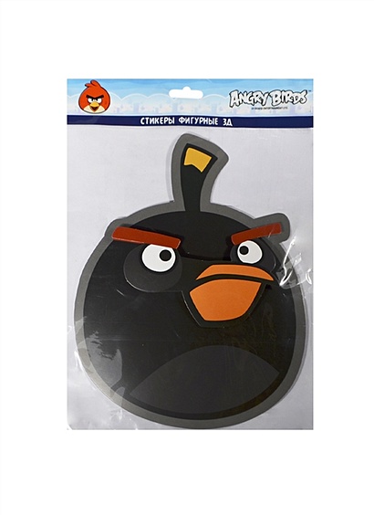 Наклейки декоративные "Angry Birds" 25х35 см ассорти (84787) (Центрум Ленд) - фото 1