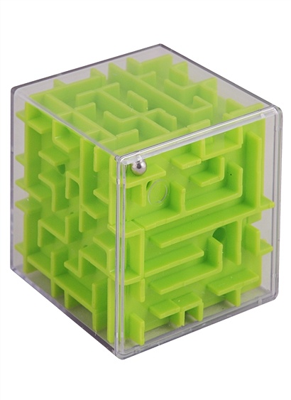 3Д Куб-лабиринт малый, 6 см - фото 1