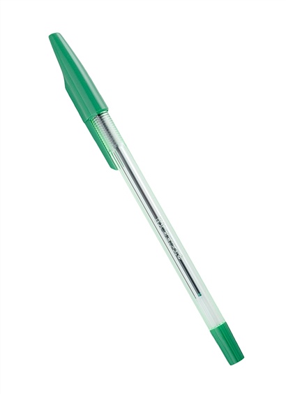 Ручка шарик. BEIFA  с металл. наконечником 0,5 мм зеленая - фото 1